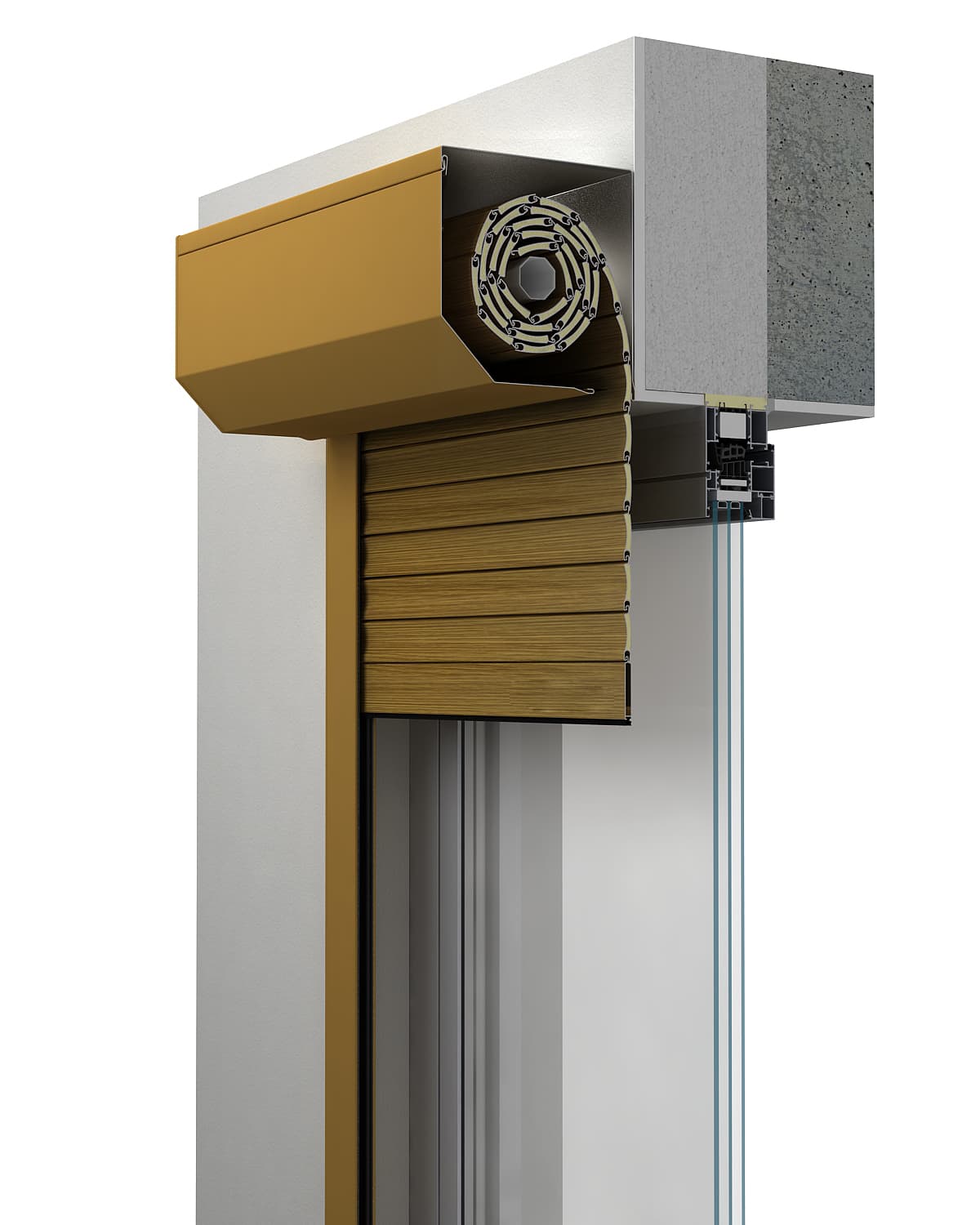 Petouganoe ALU Roletne